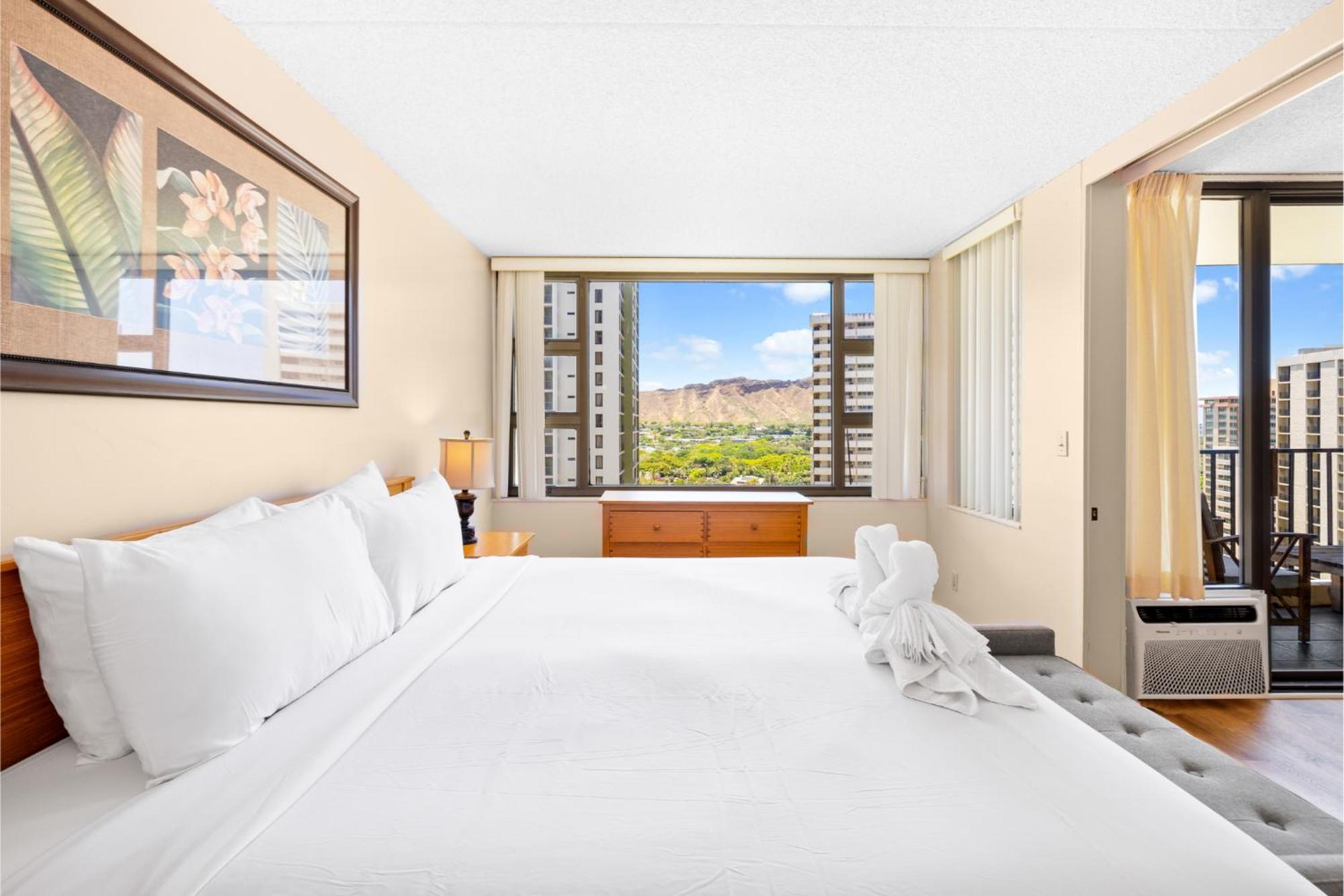 Villa Waikiki Banyan T1-19Th Fl King Size Bed à Honolulu Extérieur photo